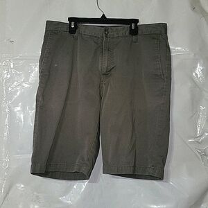 VOLCOM Men's Casual Walking Shorts Grey Cotton Outdoor Beach Surfer Coastal S 33